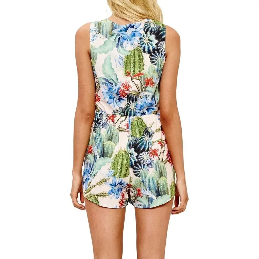 MINKPINK Womens Such A Prick Desert Print Playsuit, Size Medium, NEW - Picture 5 of 12
